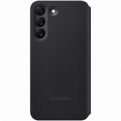 Abbildung von Samsung Galaxy S22 Clear View Book Case Schwarz