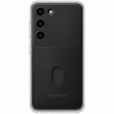 Abbildung von Samsung Galaxy S23 Hülle Kunststoff Hard Case/Backcover Handyhülle Schwarz