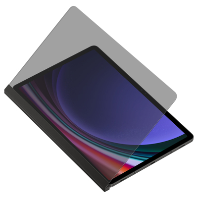 Abbildung von Samsung Afneembare Privacy Display Cover Schwarz Galaxy Tab S9