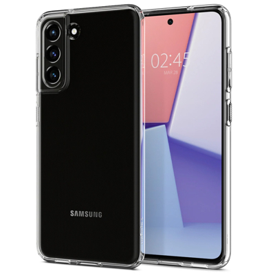 Abbildung von Spigen Liquid Crystal TPU Back Cover Durchsichtig Samsung Galaxy S21 FE