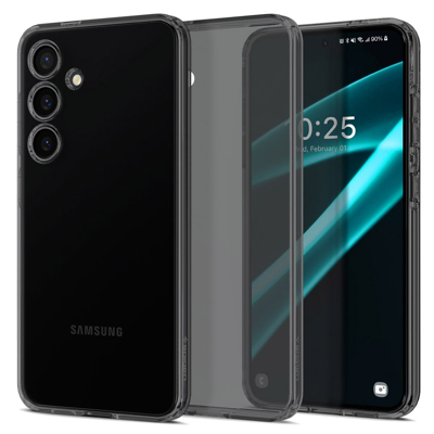 Abbildung von Samsung Galaxy S24 Plus Hülle Silikon Spigen Soft Case/Backcover Handyhülle Transparent