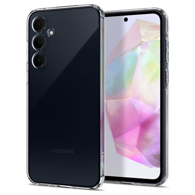 Abbildung von Spigen Crystal Flex TPU Back Cover Durchsichtig Samsung Galaxy A35 5G