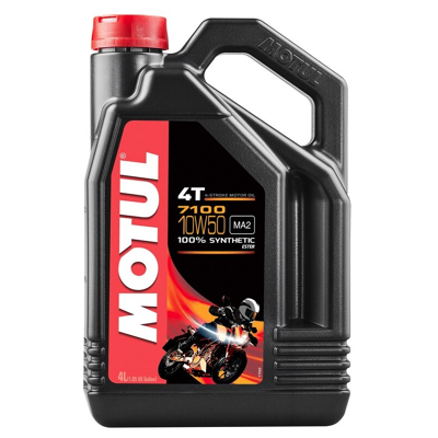 Afbeelding van MOTUL 7100 4T motorolie 10W50 4L