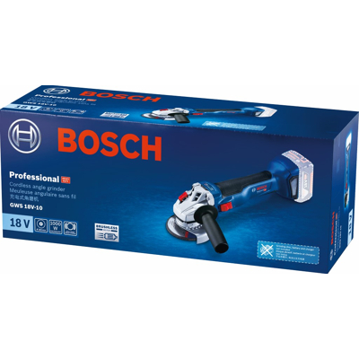 Afbeelding van Bosch GWS 18V 10 Accu haakse slijpmachine (in Doos) 06019J4002
