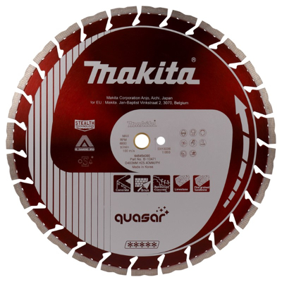 Afbeelding van Makita B 13471 Diamantschijf 400x25,4x3,0mm rood