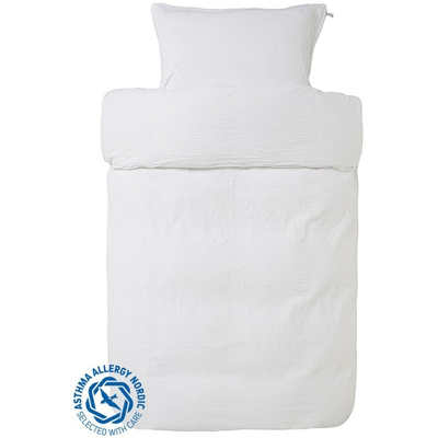 Billede af Hvidt sengetøj 140x220 cm Pure white Sengelinned i 100% Bomuld Høie