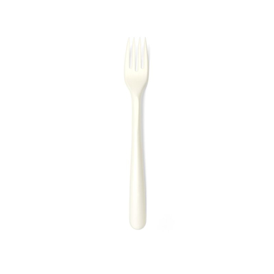 Afbeelding van PLA Cutlery Forks White CPLA &quot;Folia&quot; Extra Sturdy 190mm