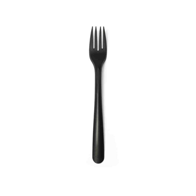 Afbeelding van PLA Cutlery Forks Black CPLA &quot;Folia&quot; Extra Sturdy 190mm