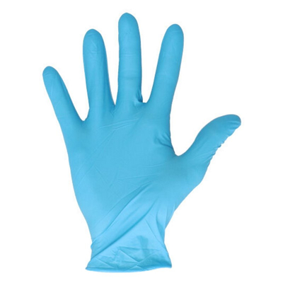 Afbeelding van Nitrile Gloves CMT Powder Free Blue Size XL