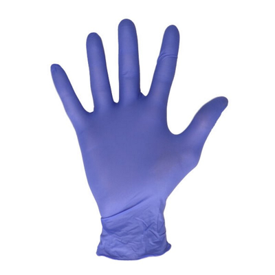 Afbeelding van Nitrile Gloves CMT Soft Powder Free Violet Blue Size XL