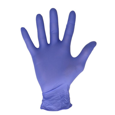 Afbeelding van Nitrile Gloves CMT Soft Powder Free Violet Blue Size L