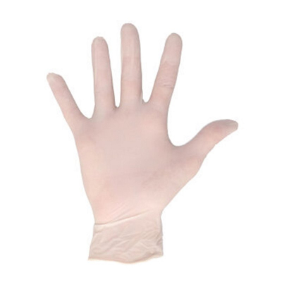 Afbeelding van Latex Handschoenen CMT Gepoederd Wit Maat XL