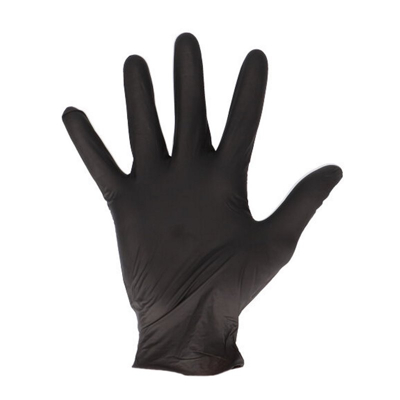 Afbeelding van Nitril Handschoenen CMT Soft Poedervrij Zwart Maat XL