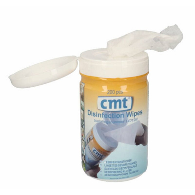Afbeelding van Reiniging &amp; Desinfectie CMT Doekjes Busje 14019N Wit