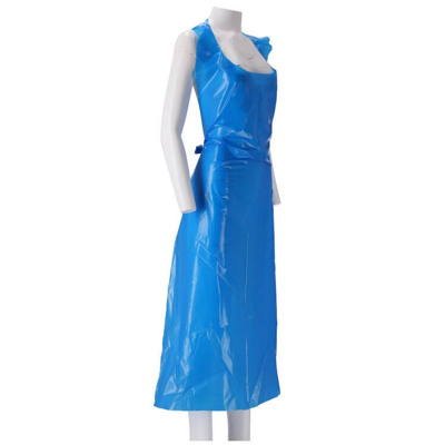 Afbeelding van Aprons CMT Apron on a Roll Roughened PE 25my Blue 125x80cm
