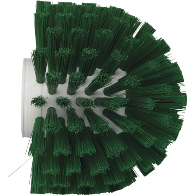 Afbeelding van Vikan Wormhuisborstels Medium Wormhuisborstelkop Met Polyester Vezels ø135x130mm Groen