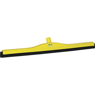 Afbeelding van Vikan Floor Squeegees with Fixed Neck Classic wiper, Nek Polypropylene, Black Foam rubber Cassette 70cm Wide Yellow