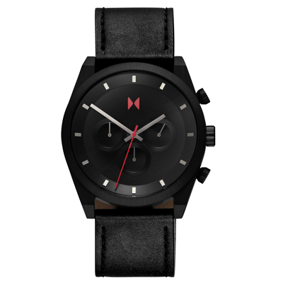 Afbeelding van MVMT 28000045 D RVS Zwart Element Horloge 44 mm