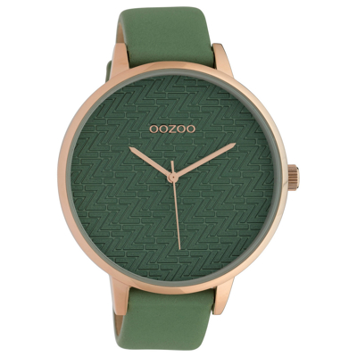 Afbeelding van OOZOO C10407 Horloge Timepiece Collection Lilypad 48 mm