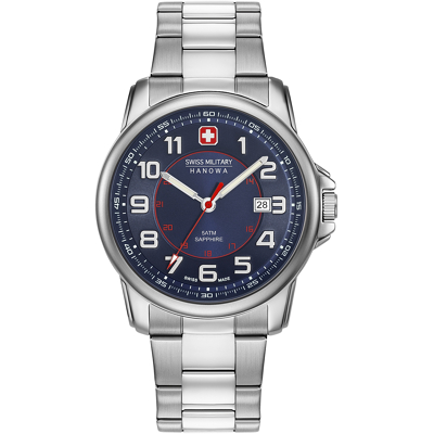 Afbeelding van Swiss Military Hanowa Horloge 43 Stainless Steel 06 5330.04.003