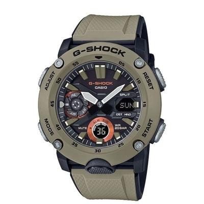 Afbeelding van Casio GA 2000 5AER Horloge G Shock Military Color Carbon 46 mm