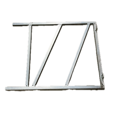 Afbeelding van IJzeren poort, hek frame, H80xB100cm