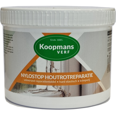 Afbeelding van Koopmans Nylostop Houtrotreparatie 1 kg (A+B) Buitengevel &amp; Tuin