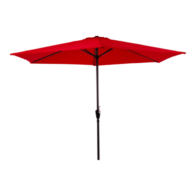 Afbeelding van Lesli parasol Gemini Rood 3 meter rond