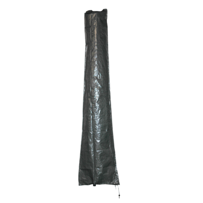 Afbeelding van Les Beschermhoes grijs voor parasol tot Ø4 meter met rits en stok