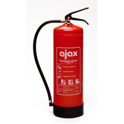 Afbeelding van Ajax poederblusser type GP9 brandklasse A,B,C