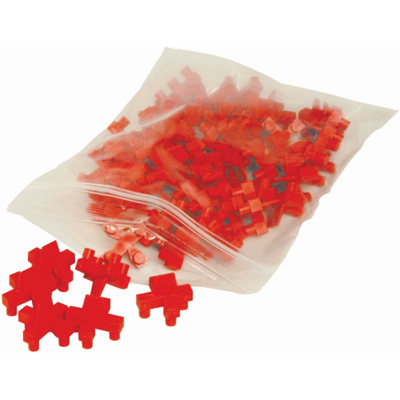 Afbeelding van Tegelkruisjes / Tegelafstandhouders multi 6 + 7 mm zak a 50 stuks rood