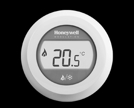 Afbeelding van Honeywell Round kamerthermostaat Modulation Heat/Cool 24V