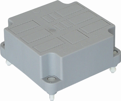 Afbeelding van ABB Hafobox deksel voor connector met uitbreekopeningen GST 3640/G
