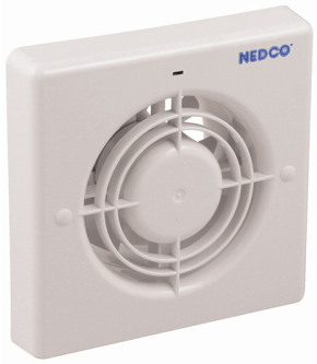 Afbeelding van Nedco badkamer /toiletventilator CR 120 VT met sensor+timer