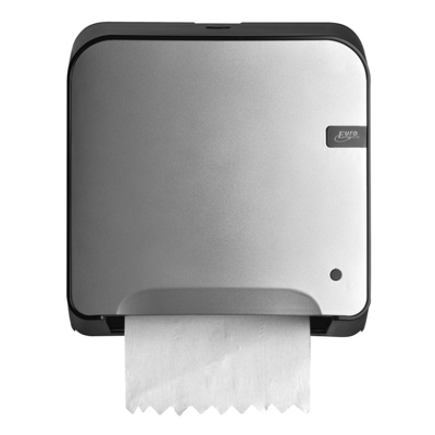 Afbeelding van Silver Quartz mini matic XL handdoekautomaat type autocut