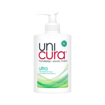Afbeelding van Handzeep Unicura vloeibaar Ultra met pomp 250ml