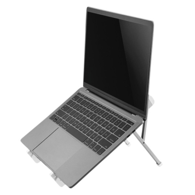 Afbeelding van Laptopstandaard Neomounts NSLS010 opvouwbaar Zilver