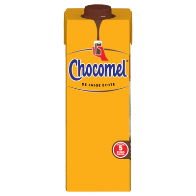 Afbeelding van Chocolademelk Chocomel vol 1 liter