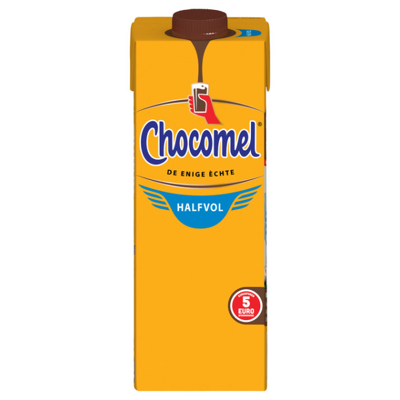 Afbeelding van Chocolademelk Chocomel halfvol 1 liter