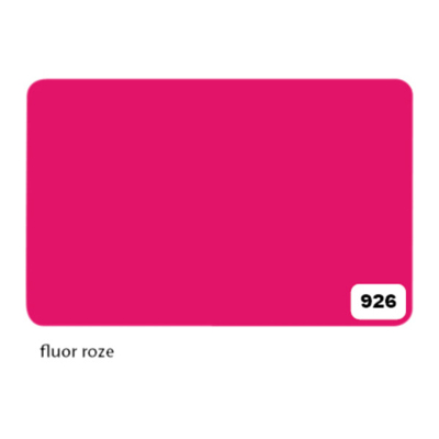 Afbeelding van Etalagekarton Folia 1 zijdig 48x68cm 380gr nr926 fluor roze