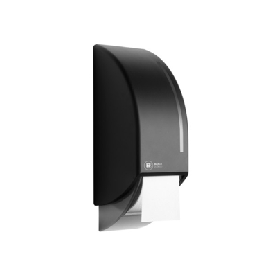 Afbeelding van Satino Toiletrol Dispenser 2 Rollen Zwart
