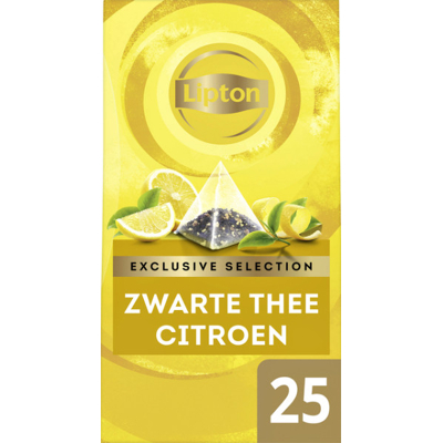 Afbeelding van Thee Lipton Exclusive citroen 25x2gr