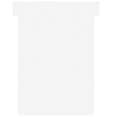 Afbeelding van Planbord T kaart Nobo nr 3 80mm wit