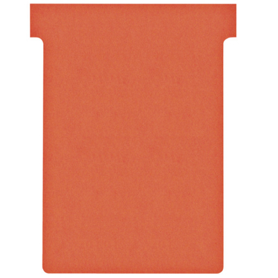 Afbeelding van Planbord T kaart Nobo nr 3 80mm rood