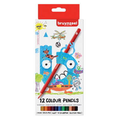 Afbeelding van Bruynzeel Kids kleurpotloden (12 stuks)