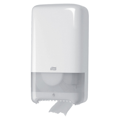 Afbeelding van Tork toiletpapierdispenser t6 elevation wit