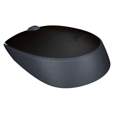 Afbeelding van Logitech Mouse B170, draadloos, zwart optisch, 1000 dpi, 3 knoppen, zakelijk