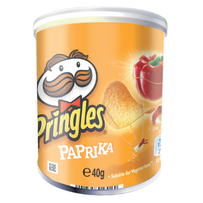 Afbeelding van Chips pringles paprika 40gr