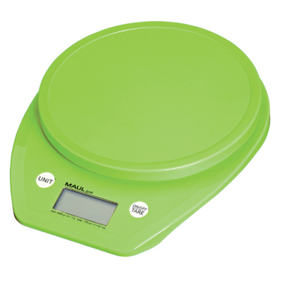 Afbeelding van Briefweger MAUL Goal tot 5000 gram inclusief batterij groen