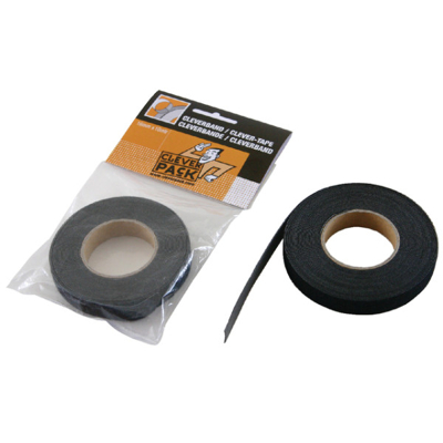 Afbeelding van Klittenband CleverPack kabelbinder 2 in 1 zwart